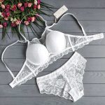 Weiyesi 8436 B Белый - комплект нижнего белья