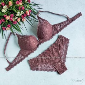 Weiyesi 5868 B Шоколад - комплект нижнего белья