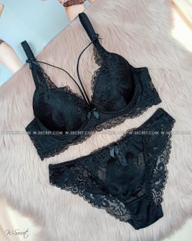 Donafen 8217 C Черный комплект нижнего белья