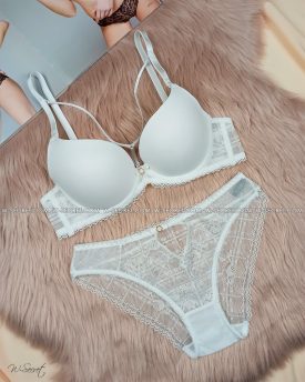 Weiyesi 7068 C Белый комплект нижнего белья