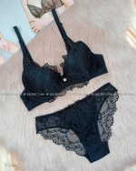 Donafen 6818 B Черный комплект нижнего белья
