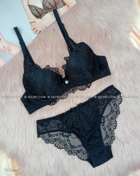 Donafen 6818 B Черный комплект нижнего белья