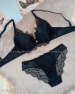 Donafen 6818 B Черный комплект нижнего белья