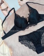 Donafen 6818 B Черный комплект нижнего белья