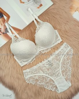 Weiyesi 7081 C Белый комплект нижнего белья