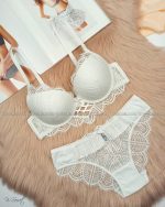 Weiyesi 8079 C Молочный комплект нижнего белья