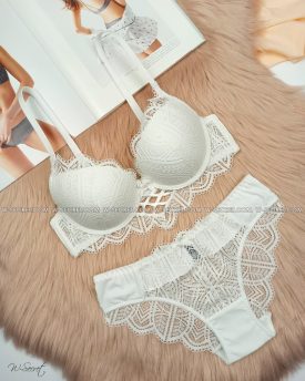 Weiyesi 8079 C Молочный комплект нижнего белья