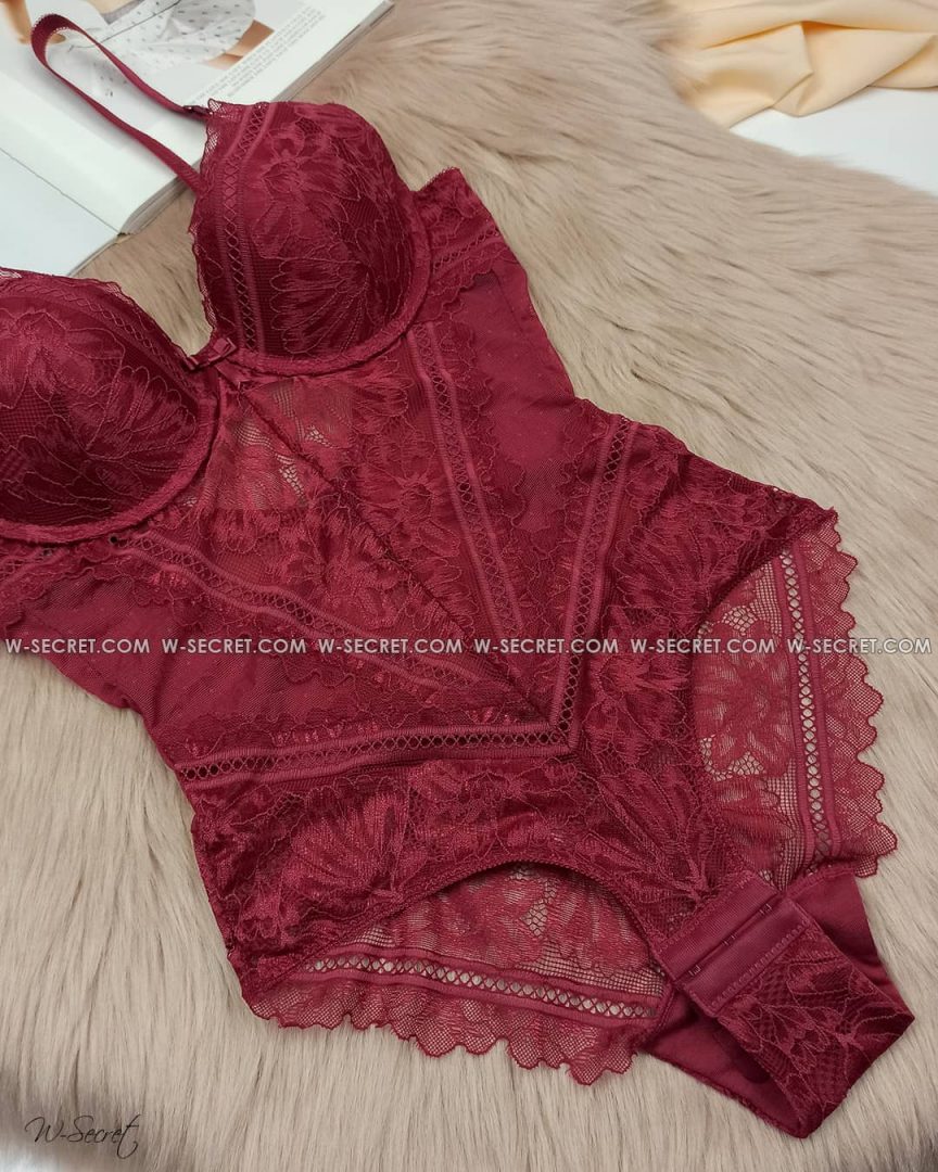Fnniss 7028 B Малиновый боди - купить на W-Secret