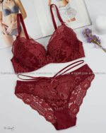 Weiyesi 7103 C Бордо комплект нижнего белья