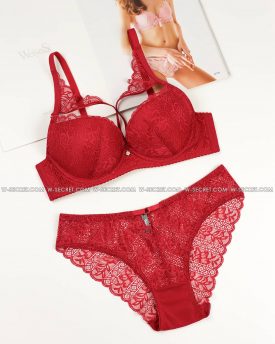 Weiyesi 7085 C Червоний комплект нижньої білизни