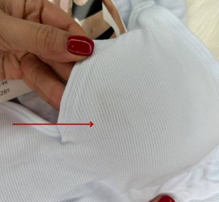 Уцінка Ouno 3280 комплект зі стрінгами на чашку В